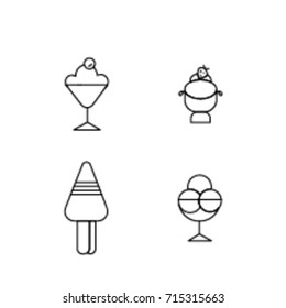 Ice-cream Icon Line