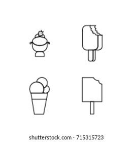 Ice-cream Icon Line