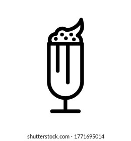 icecream icon or logo isolated sign symbol vector illustration - high quality black style vector icons
