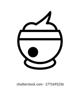 icecream icon or logo isolated sign symbol vector illustration - high quality black style vector icons
