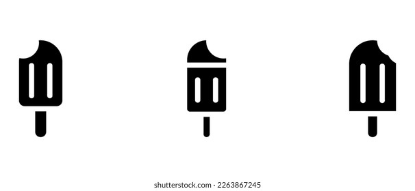 icecream icon or logo isolated sign symbol vector illustration - high quality black style vector icons
