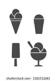 icecream icon set