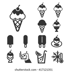 icecream icon set