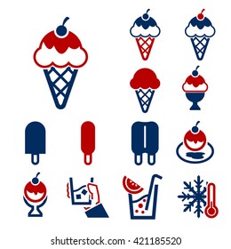 icecream icon set