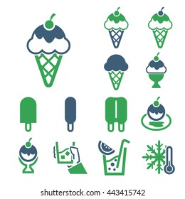 icecream icon set