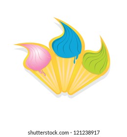 icecream icon set. color icecream.