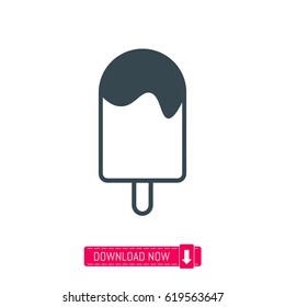 Icecream Icon, Vector