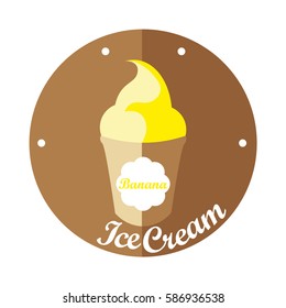 IceCream logo/label