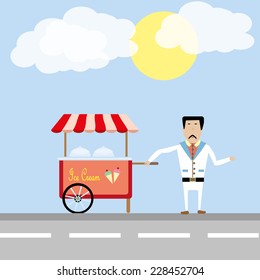 ice-cream man