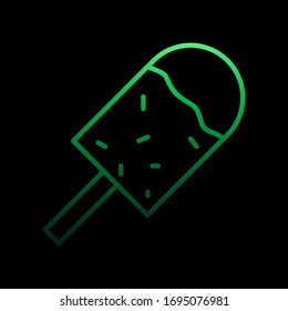 Ice-cream nolan icon. Simple thin line, outline vector of Summer icons for ui and ux, website or mobile application