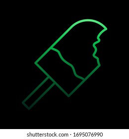 Ice-cream nolan icon. Simple thin line, outline vector of Summer icons for ui and ux, website or mobile application