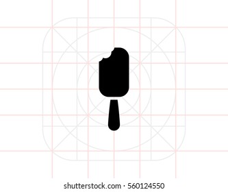 Ice-cream on Stick Icon