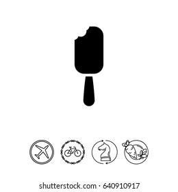 Ice-cream on Stick Icon