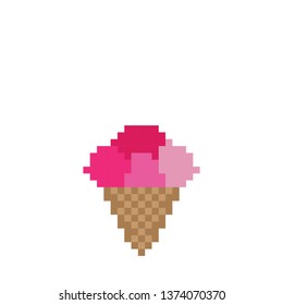 Ice-Cream Pixel art