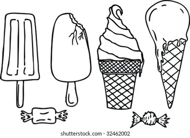 Ice Cream Pop Stock Vectors, Images & Vector Art | Shutterstock