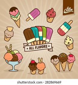 icecream vector