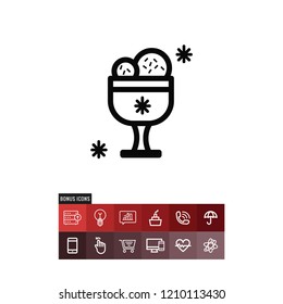 Icecream vector icon