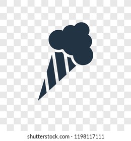 Icecream vector icon isolated on transparent background, Icecream transparency logo concept