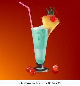 Ice-cream, vector illustration
