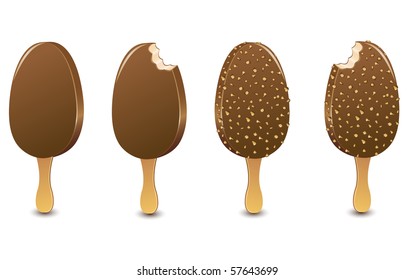 ice-cream vector illustration isolated on white background