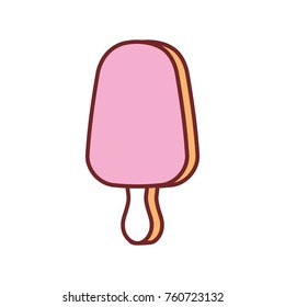 iced cream  vector illustration