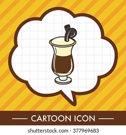 iced drink theme elements vector,eps