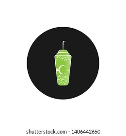 Iced lamon green tea design