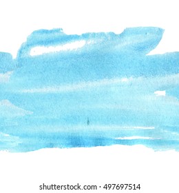 iced light blue watercolour seamless horizontal backdrop made in vector eps 10