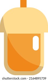 Icter Tee, Illustration, Vektorgrafik auf weißem Hintergrund.