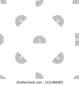 Icehouse pattern seamless vector repeat geometric for any web design