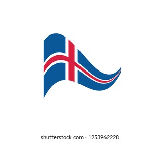 Iceland country emblem state symbol 