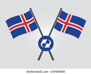 Iceland Emblem Synchronize