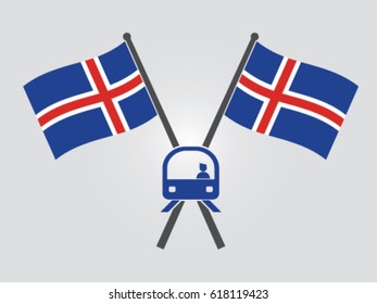 Iceland Emblem Train