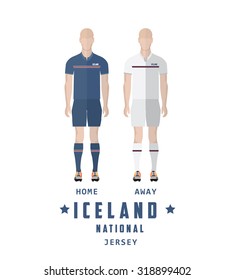 Iceland national soccer jersey