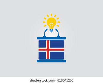 Iceland Podium Bright Idea