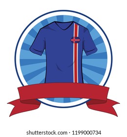 Iceland soccer tshirt soccer tshirt