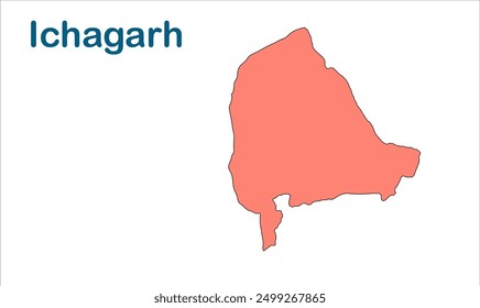 Ichagarh subdivision map, Saraikela District, Jharkhand state, Republic of India, Government of Jharkhand, Indian territory, Eastern India, politics, village, tourism