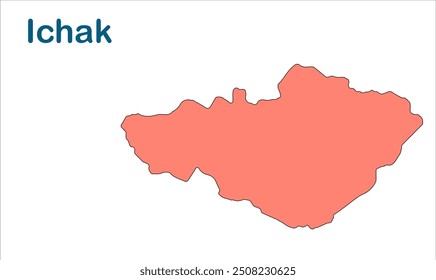 Mapa da subdivisão de Ichak, Distrito de Hazaribagh, Estado de Jharkhand, República da Índia, Governo de Jharkhand, Território indiano, Índia Oriental, política, aldeia, turismo