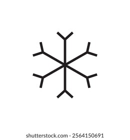 icicle cooling icon vector eps outline