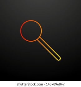 Icicle nolan icon. Elements of fast food set. Simple icon for websites, web design, mobile app, info graphics