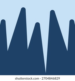 Icicle smart trendy vector beauteous amazing design useful Illustration colorful background.eps