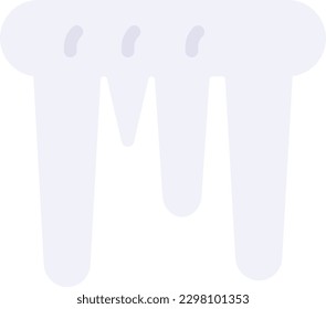 Icicles vector icon for download