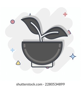 Icon 100% Vegan. related to CBD Oil symbol. simple design editable. simple illustration