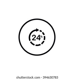 Icon 24 hours.