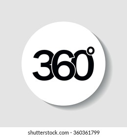 Icon 360 degrees.