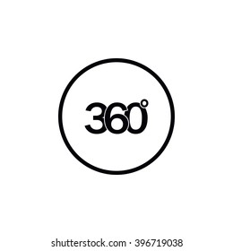 Icon 360 degrees.