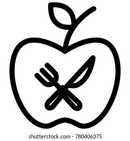 icon about apple
