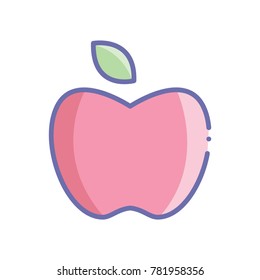 icon about apple