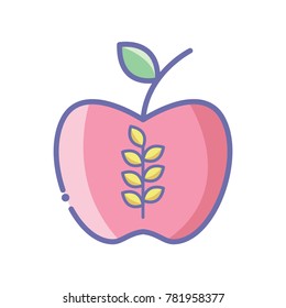 icon about apple