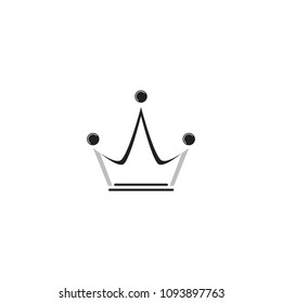an icon about the crown with a simple concept
